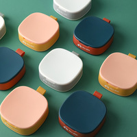 1 sztuk futerał na pigułki na tabletki 4 Gird medycyna Pill's Organizer lek kapsułka plastikowy pojemnik do przevhowywania Box Divider tygodniowy pojemnik na tabletki w podróży Cutter 2